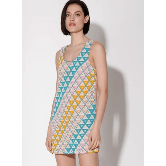 NWT Walter Baker Beaded Colbie Dress with Vera Cruz beading, Size XS - Picture 1 of 7